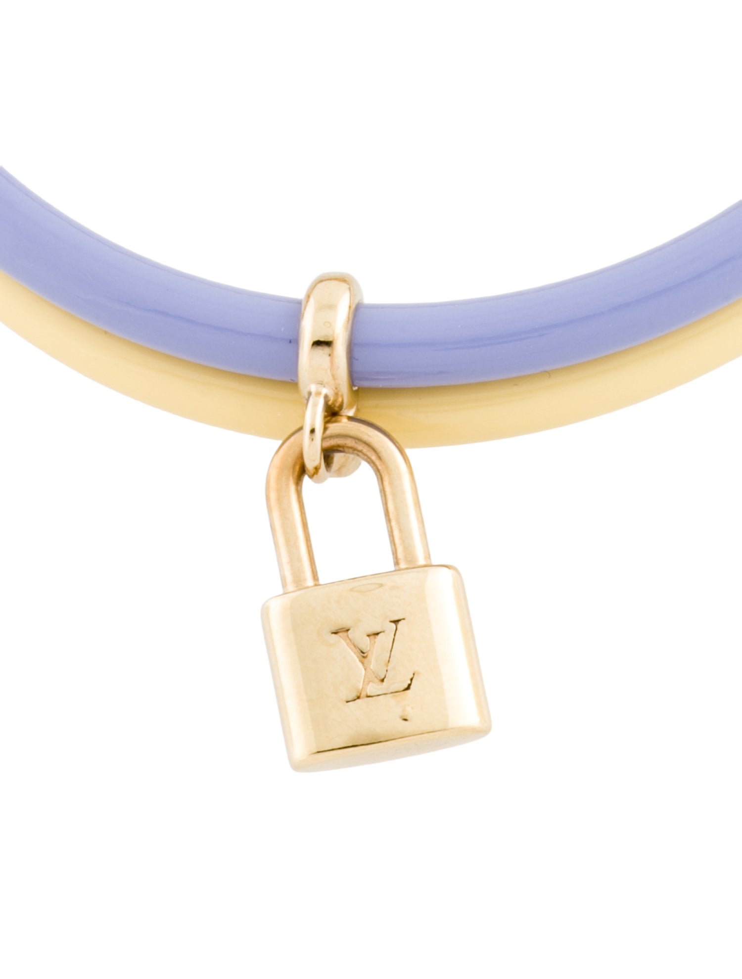 Louis Vuitton Keep It Twice Lock Charm Bracelet