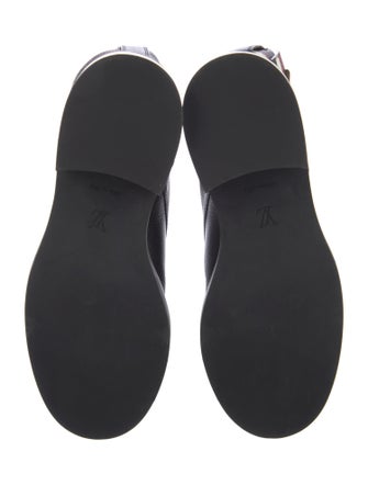 Louis Vuitton LV Monogram Leather Combat Boots