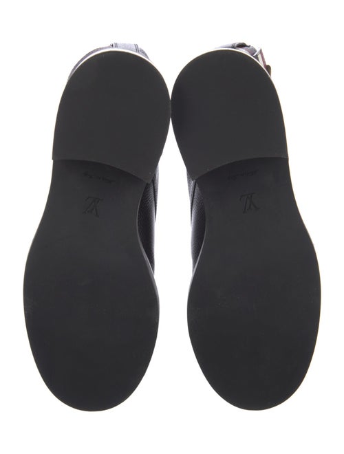 Louis Vuitton LV Monogram Leather Combat Boots