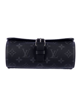 Louis Vuitton Monogram Eclipse 3 Watch Case