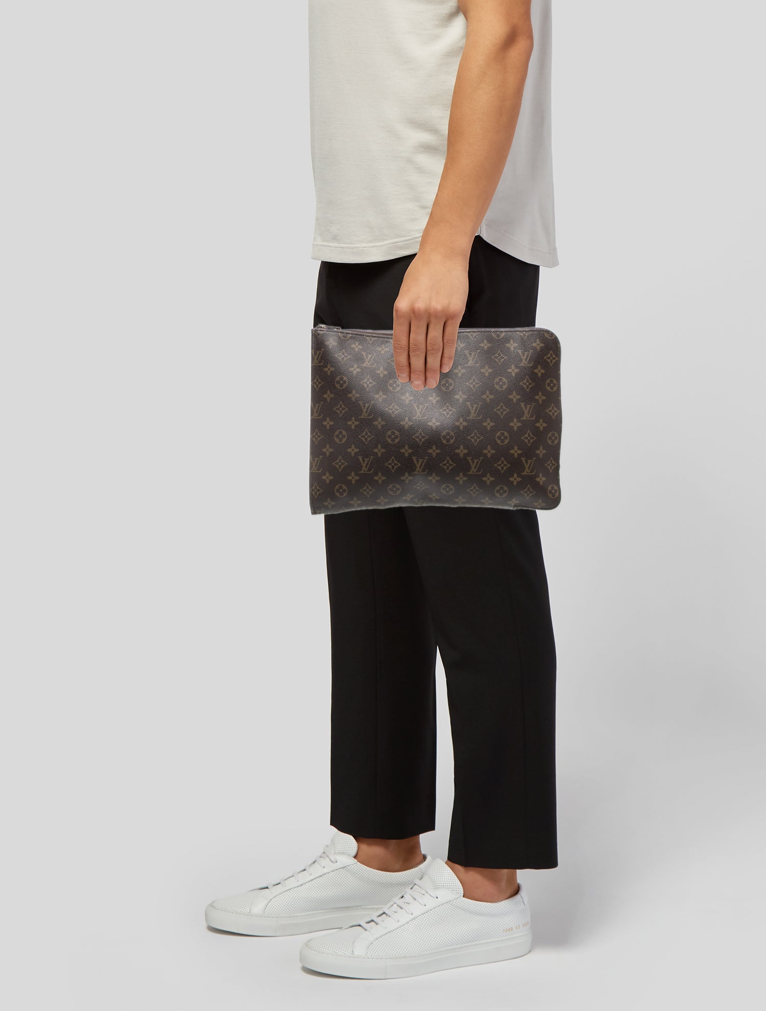 Louis Vuitton LV Monogram Poche Documents Vintage