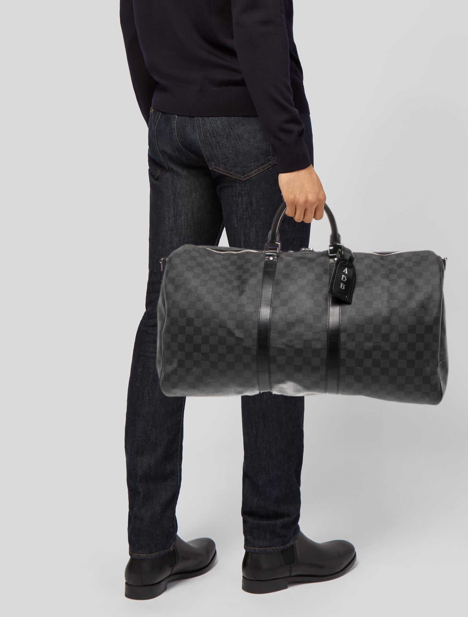 Louis Vuitton Damier Infini Keepall Bandouliere