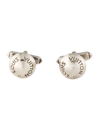 Louis Vuitton Logo Cufflinks