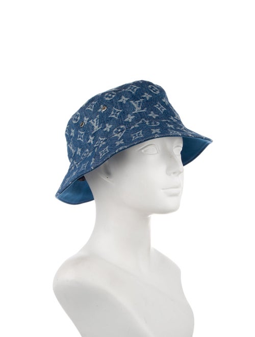 Louis Vuitton Monogram Denim Essential Bucket Hat