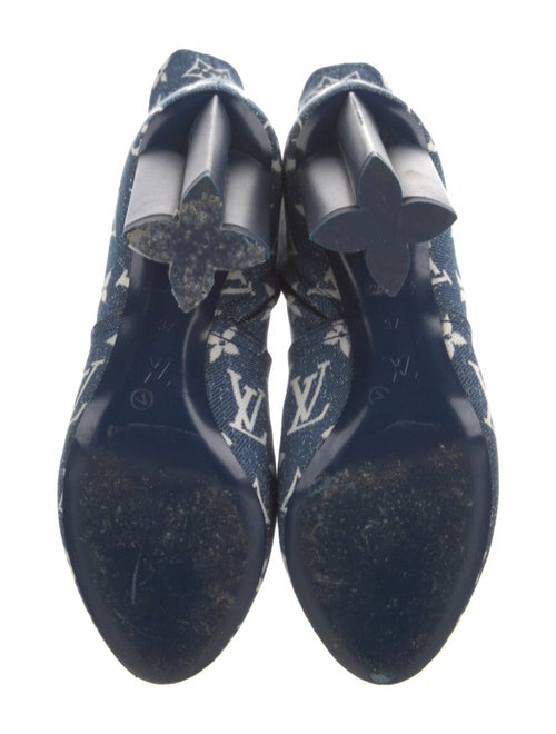 Louis Vuitton LV Monogram Denim Boots