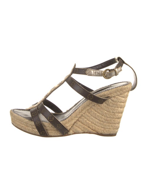 Louis Vuitton 2011 LV Monogram Espadrilles