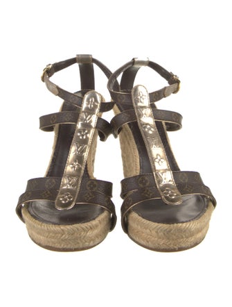 Louis Vuitton 2011 LV Monogram Espadrilles