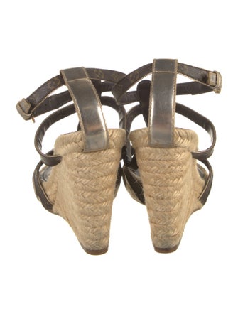 Louis Vuitton 2011 LV Monogram Espadrilles