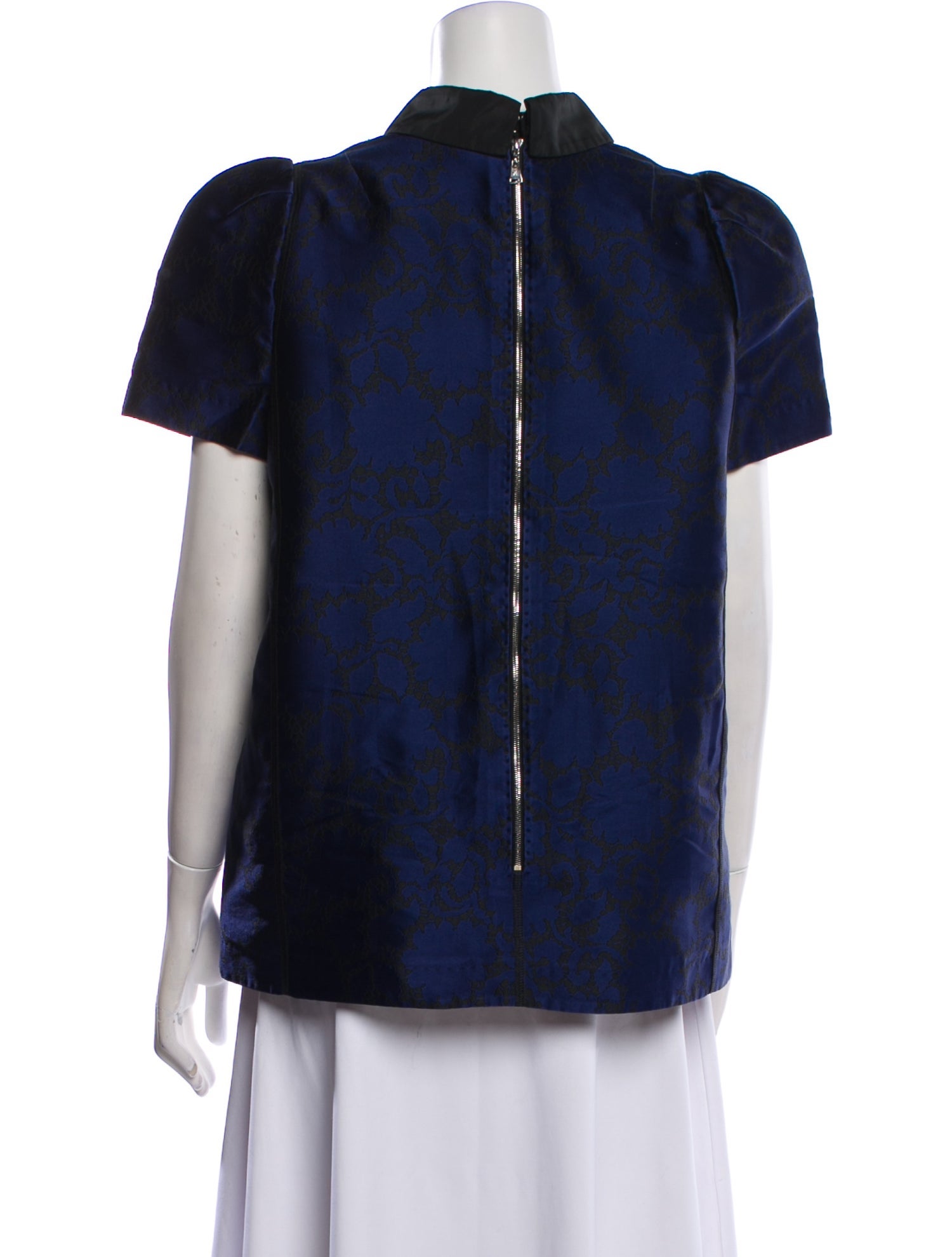 Louis Vuitton 2013 Printed Button-Up Top