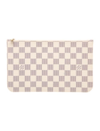 Louis Vuitton Damier Azur Neverfull Pouch