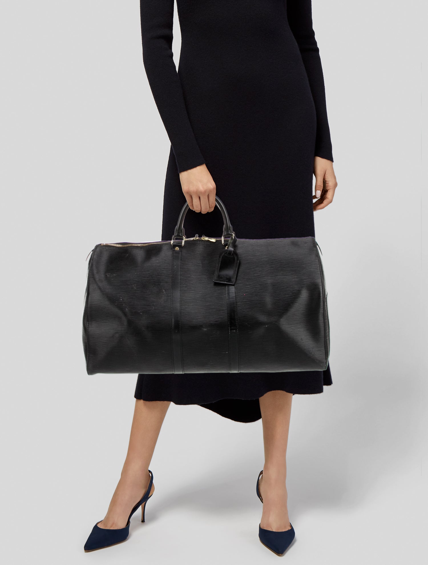 Louis Vuitton Epi Leather Keepall 55