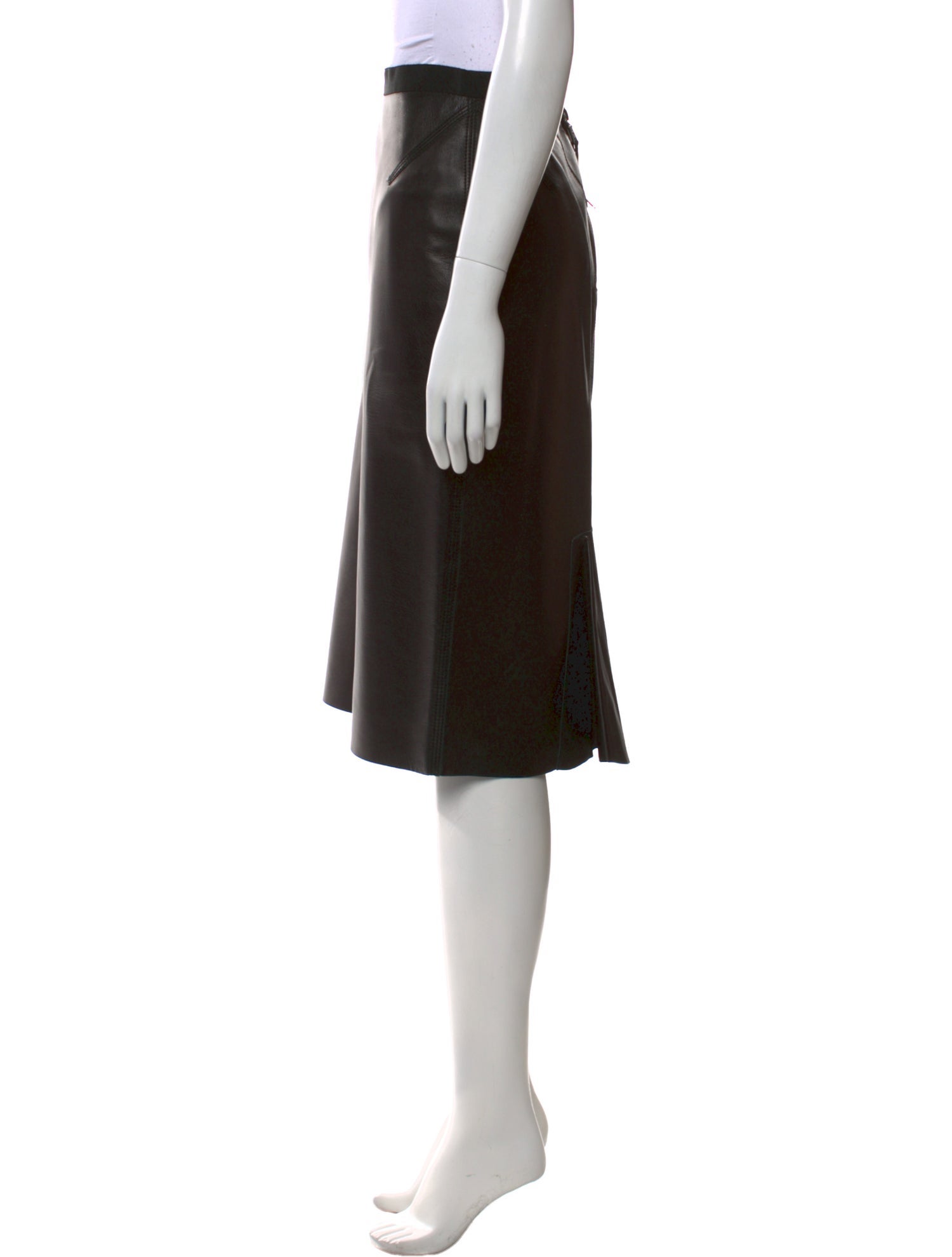 Louis Vuitton Vintage Knee-Length Skirt