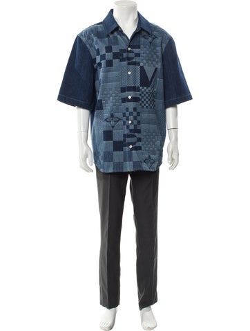Louis Vuitton Casual Shirts 2024 LV Monogram Shirt 5XL