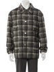Louis Vuitton 2023 Plaid Print Peacoat