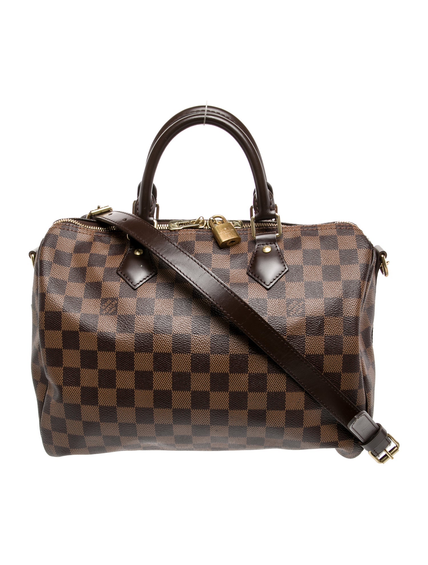 Louis Vuitton Damier Ebene Speedy Bandouliere 30