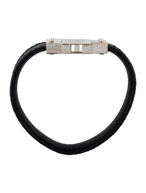 Louis Vuitton Damier Graphite Check It Reversible Bracelet