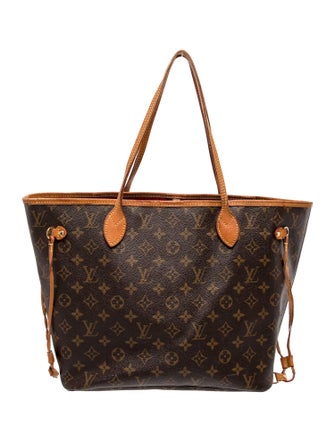Louis Vuitton LV Monogram Neverfull w/Pouch MM