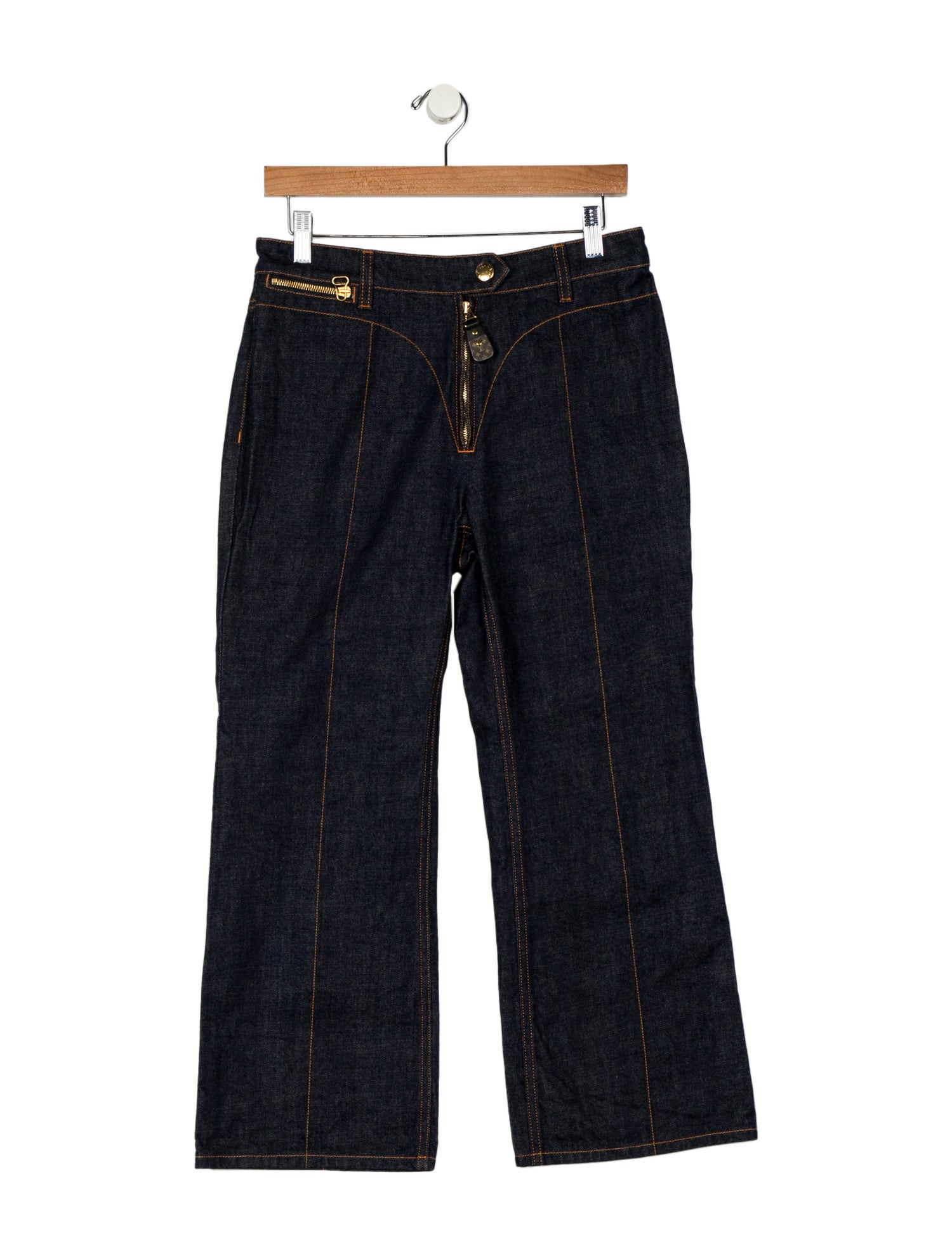 Louis Vuitton 2023 Wide Leg Jeans