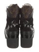Louis Vuitton LV Monogram Leather Combat Boots
