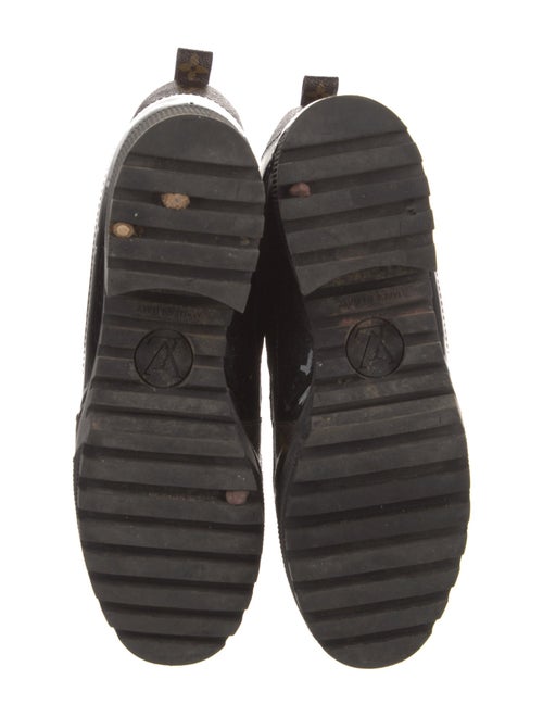 Louis Vuitton LV Monogram Leather Combat Boots