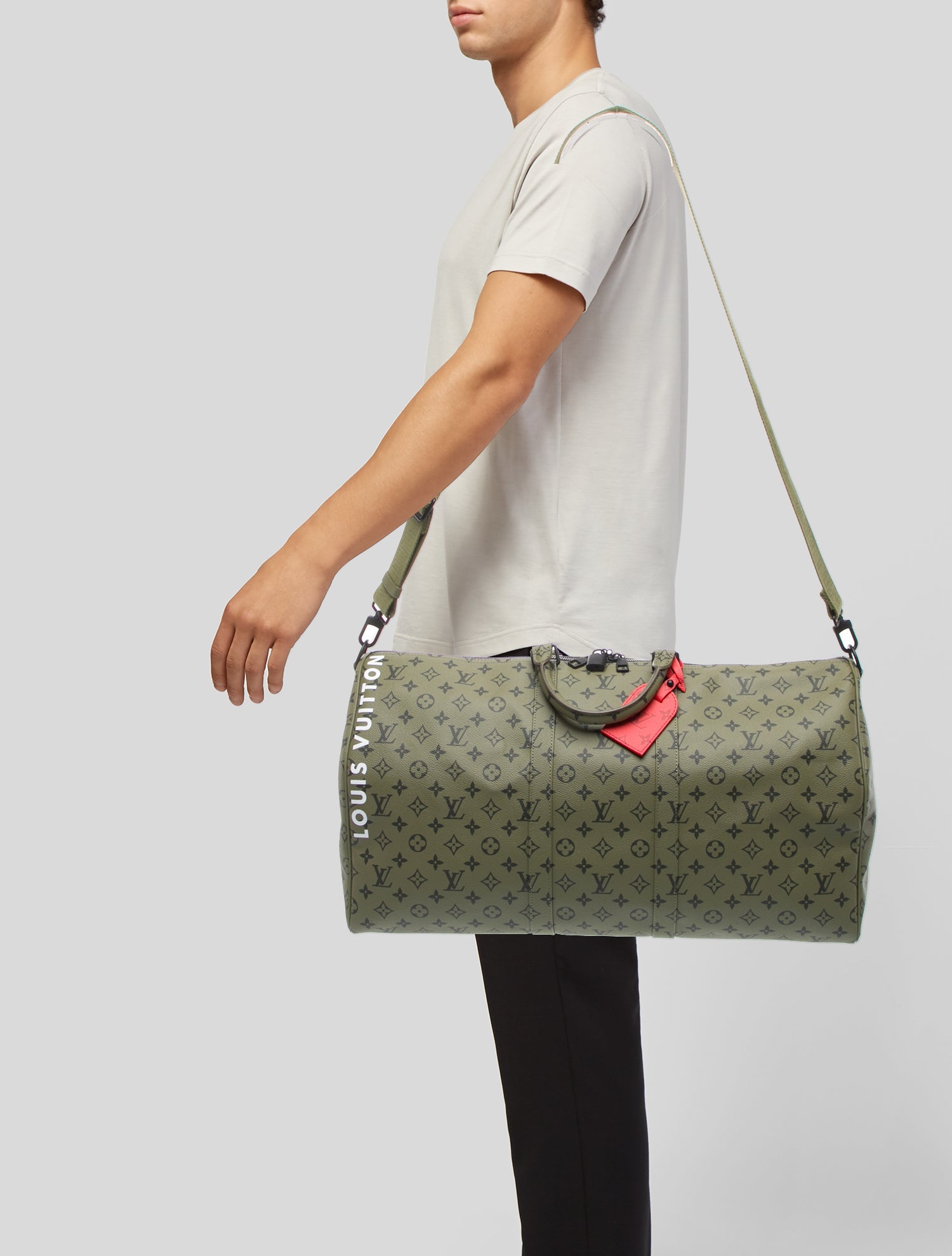 Louis Vuitton LV Monogram Keepall Bandouliere 55