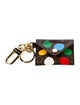 Louis Vuitton x Yayoi Kusama 2023 Monogram Dots Porte Cle Kirigami Pouch Keychain