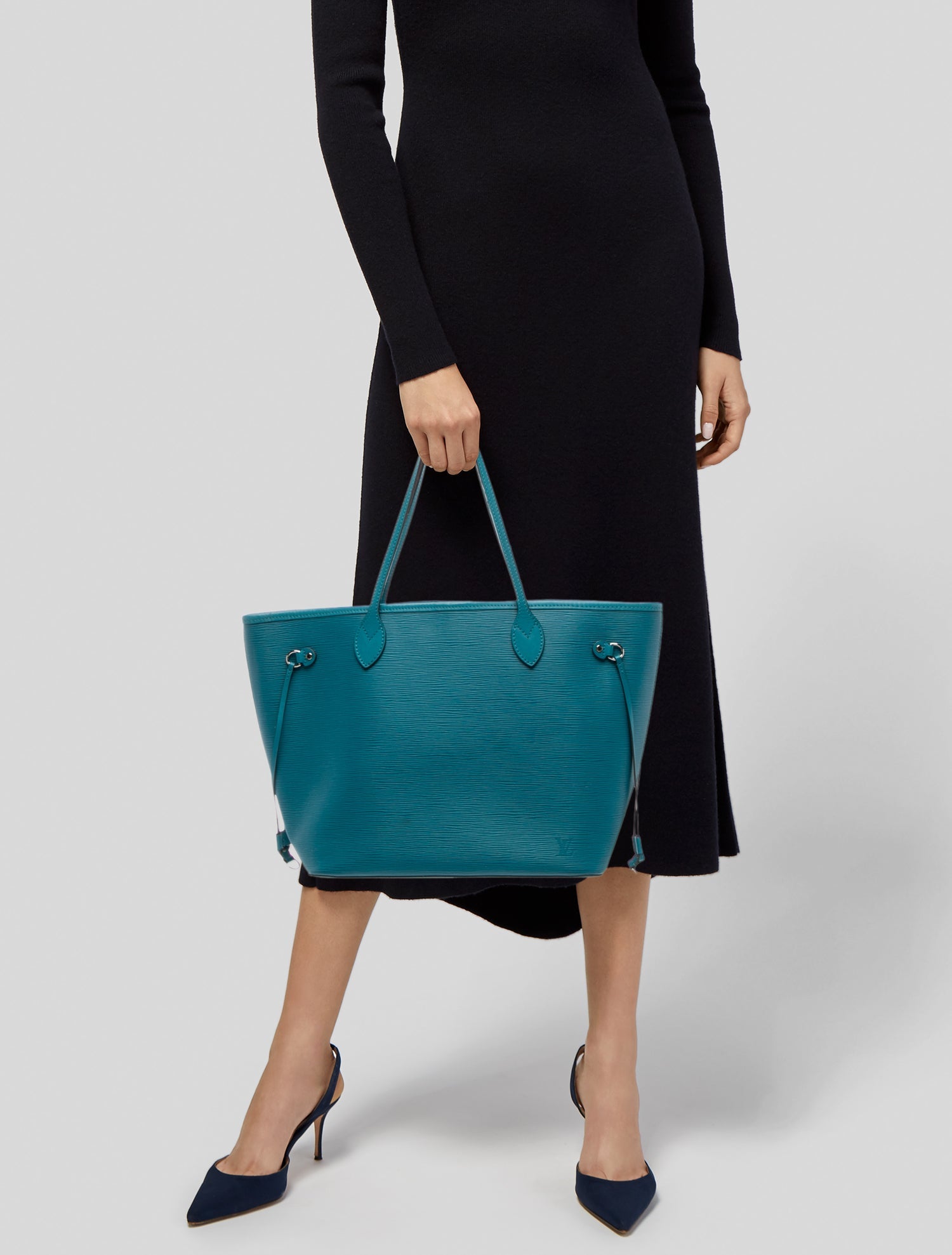 Louis Vuitton Epi Leather Neverfull w/Pouch MM