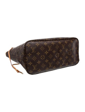 Louis Vuitton LV Monogram Neverfull w/Pouch MM