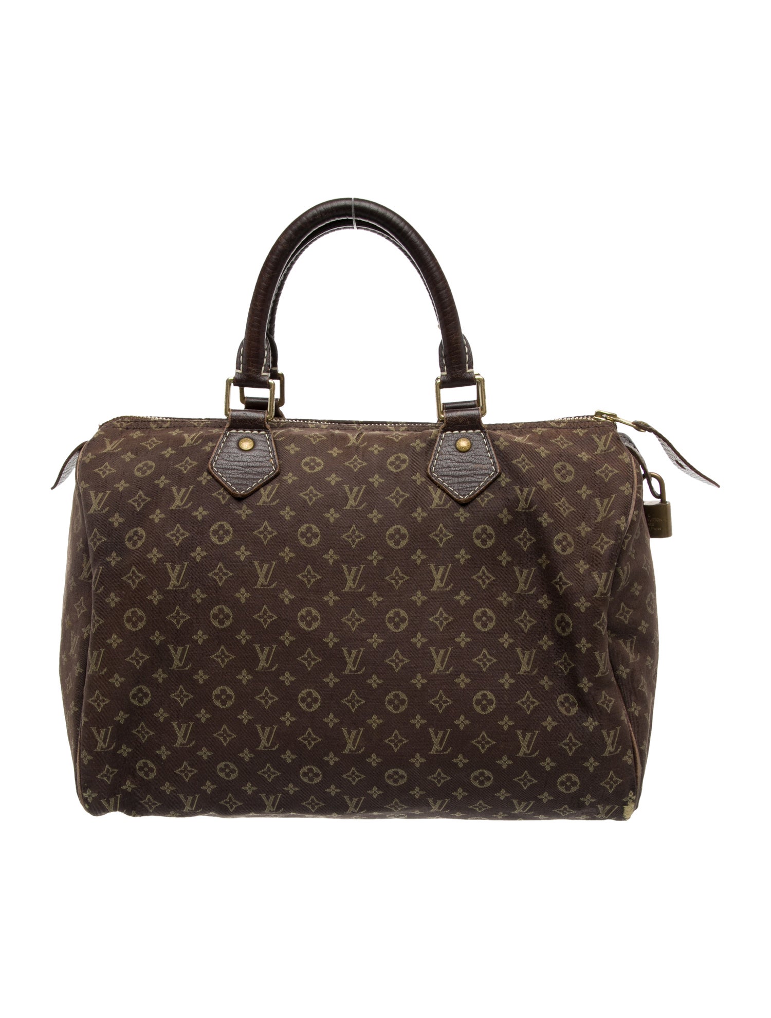Louis Vuitton Monogram Mini Lin Speedy 30 Vintage