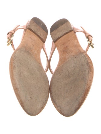 Louis Vuitton LV Monogram Leather Slides