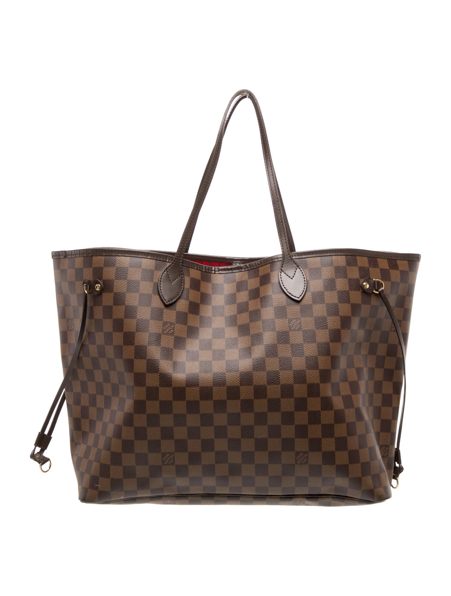 Louis Vuitton Damier Ebene Neverfull w/Pouch GM