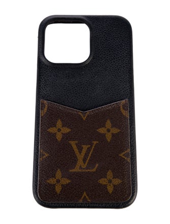 Louis Vuitton Monogram iPhone 14 Pro Max Bumper Case