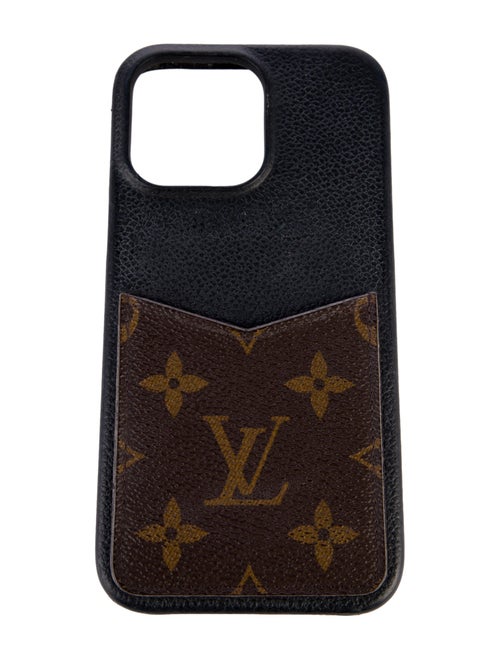 Louis Vuitton Monogram iPhone 14 Pro Max Bumper Case