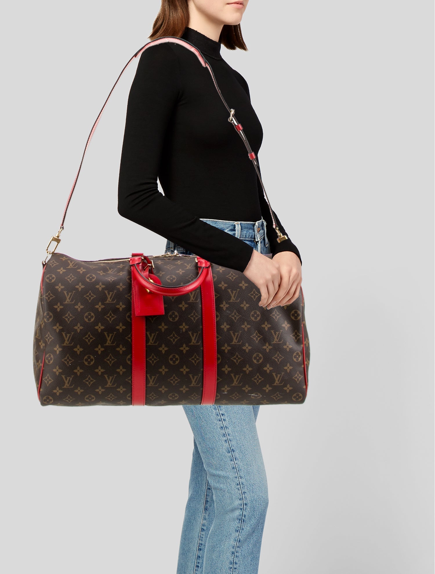 Louis Vuitton LV Monogram Keepall Bandouliere 50