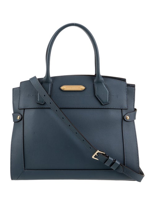 Louis Vuitton Leather Top Handle Bag MM