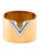 Louis Vuitton Essential V Hinged Bangle Bracelet
