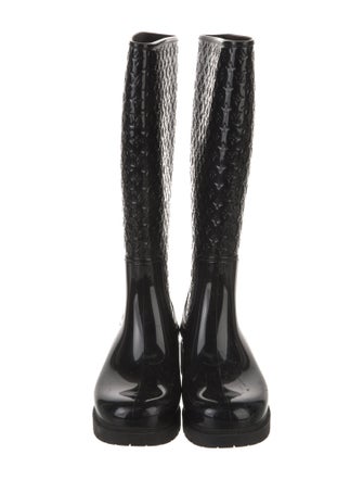 Louis Vuitton LV Monogram Rubber Rain Boots