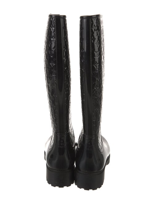 Louis Vuitton LV Monogram Rubber Rain Boots