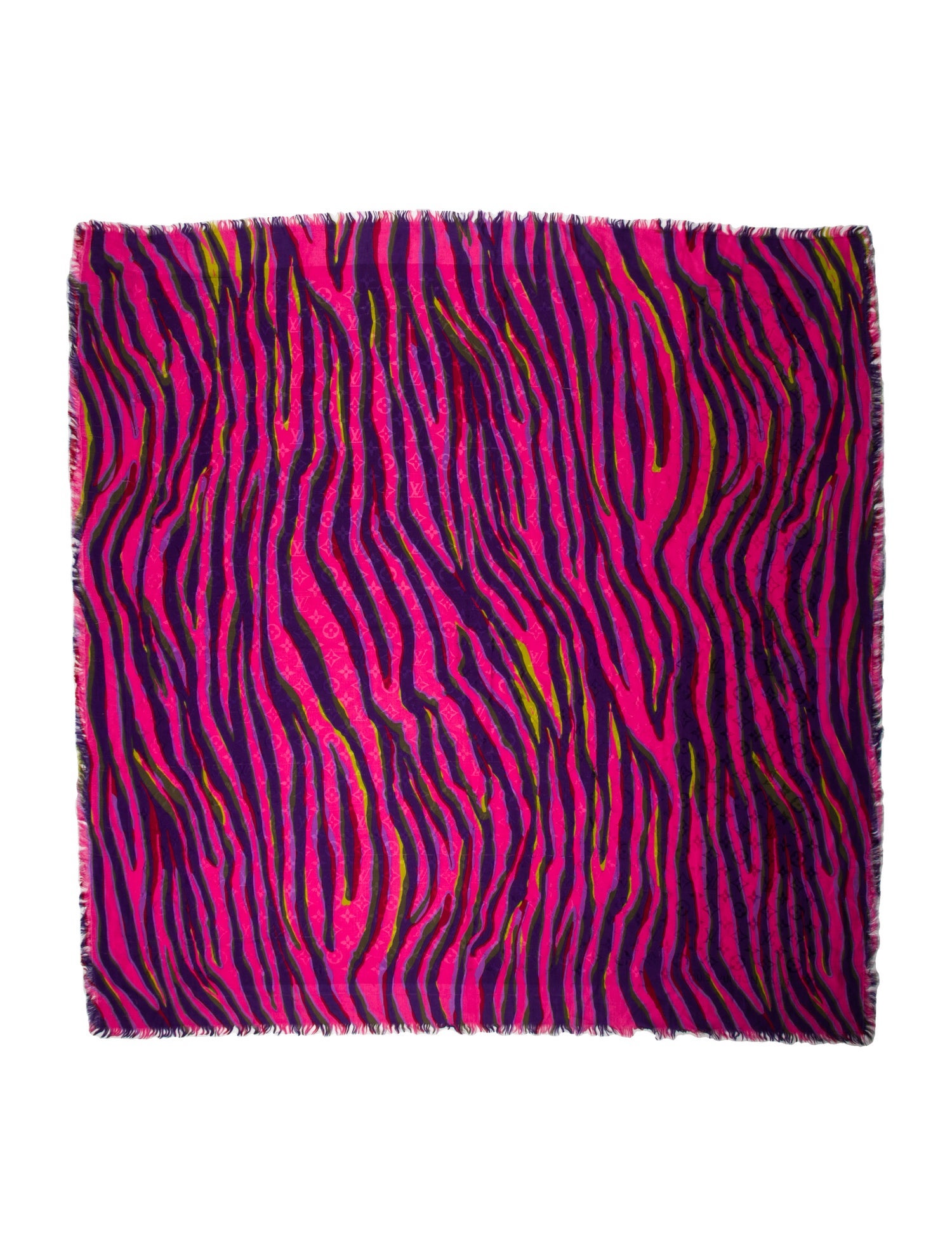 Louis Vuitton Silk LV Monogram Scarf