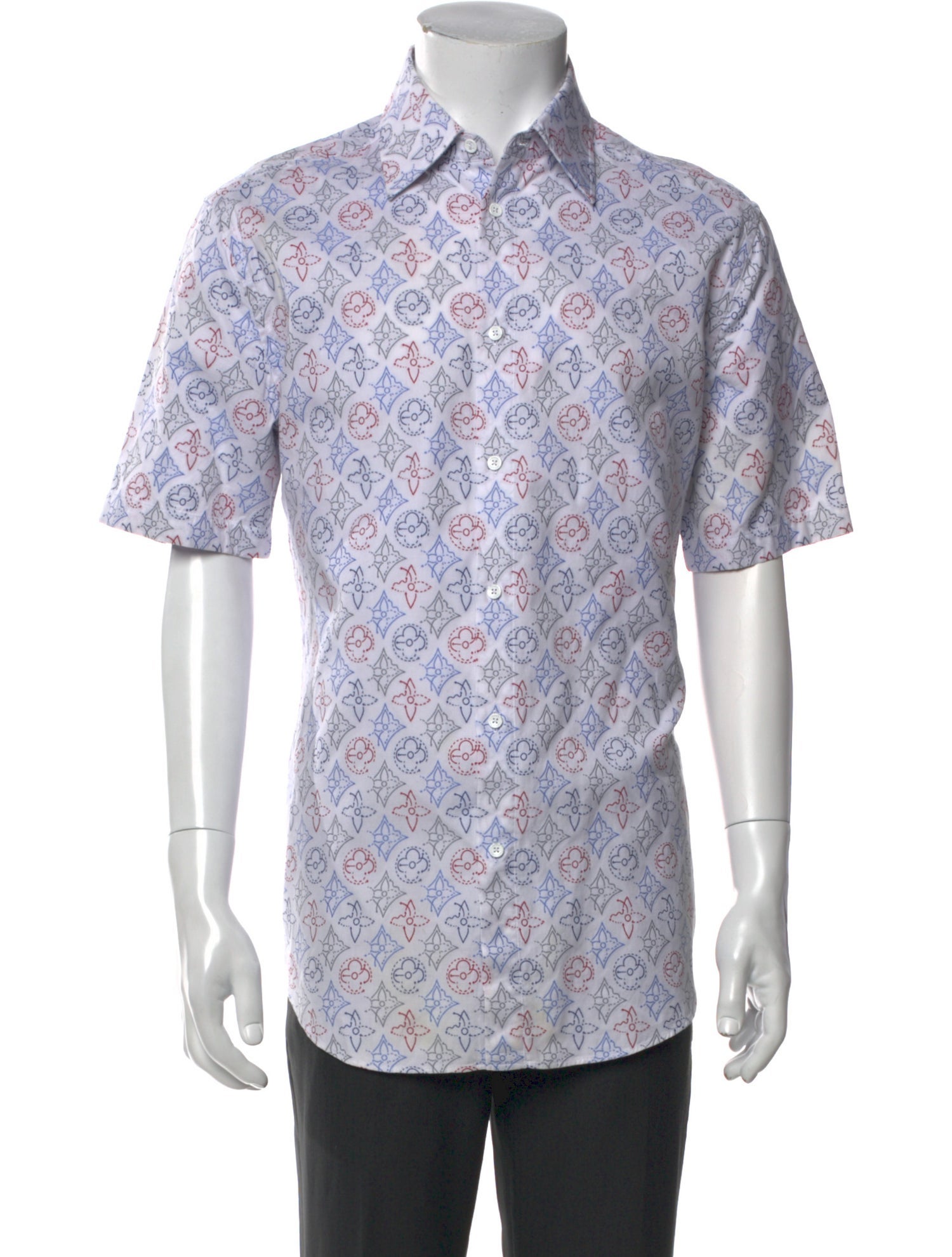 Louis Vuitton 2021 Printed Shirt