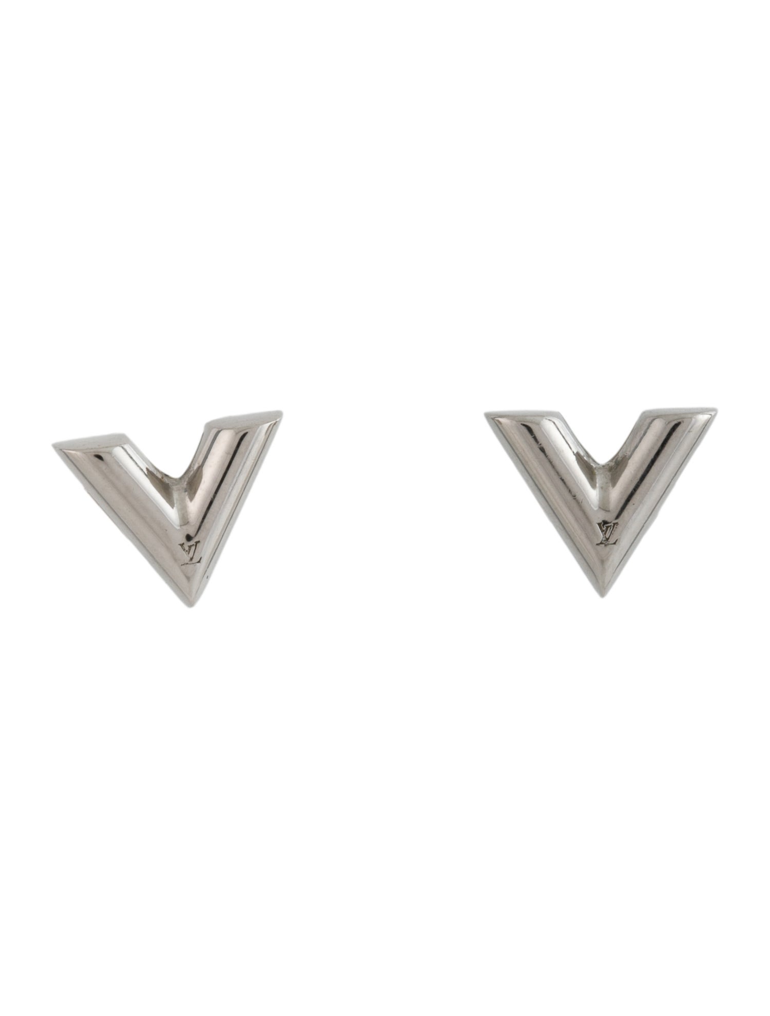 Louis Vuitton Essential V Stud Earrings