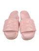 Louis Vuitton LV Monogram Leather Slides