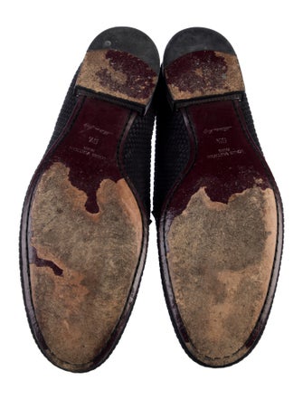 Louis Vuitton Suede Loafers