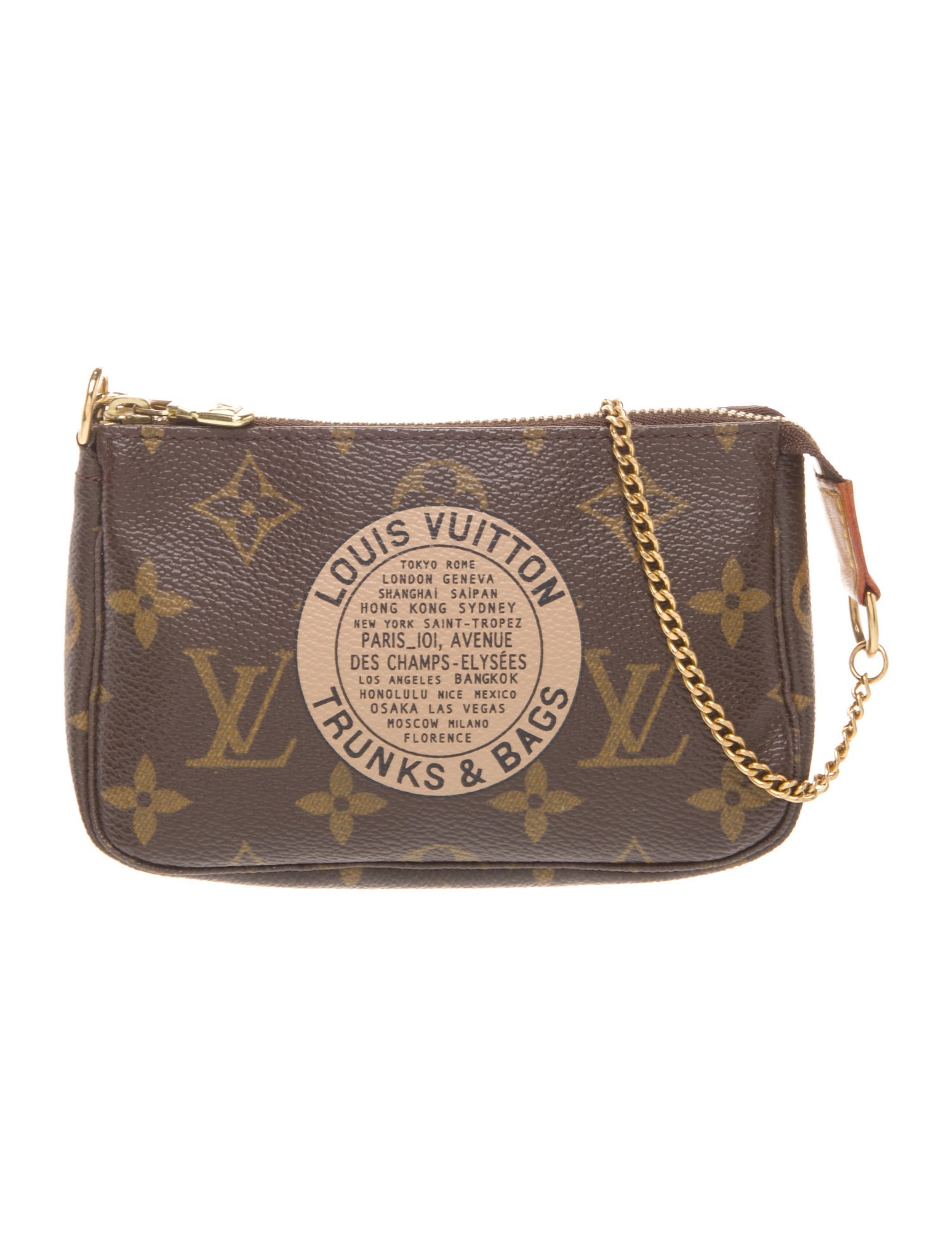 Louis Vuitton LV Monogram Pochette Accessoires Mini