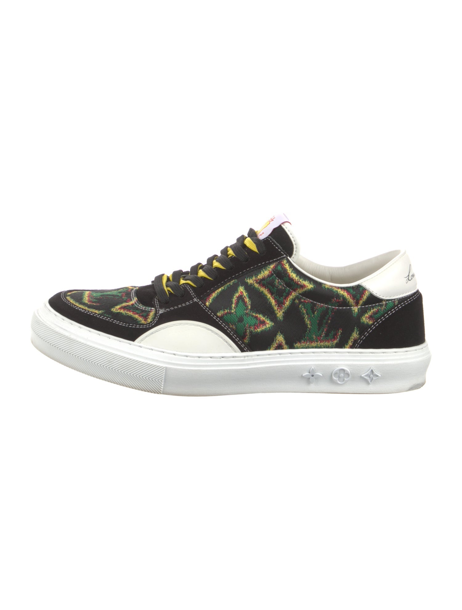 Louis Vuitton LV Monogram Suede Sneakers