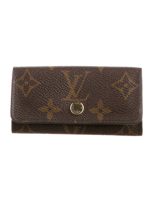 Louis Vuitton LV Monogram Coated Canvas Key Holder