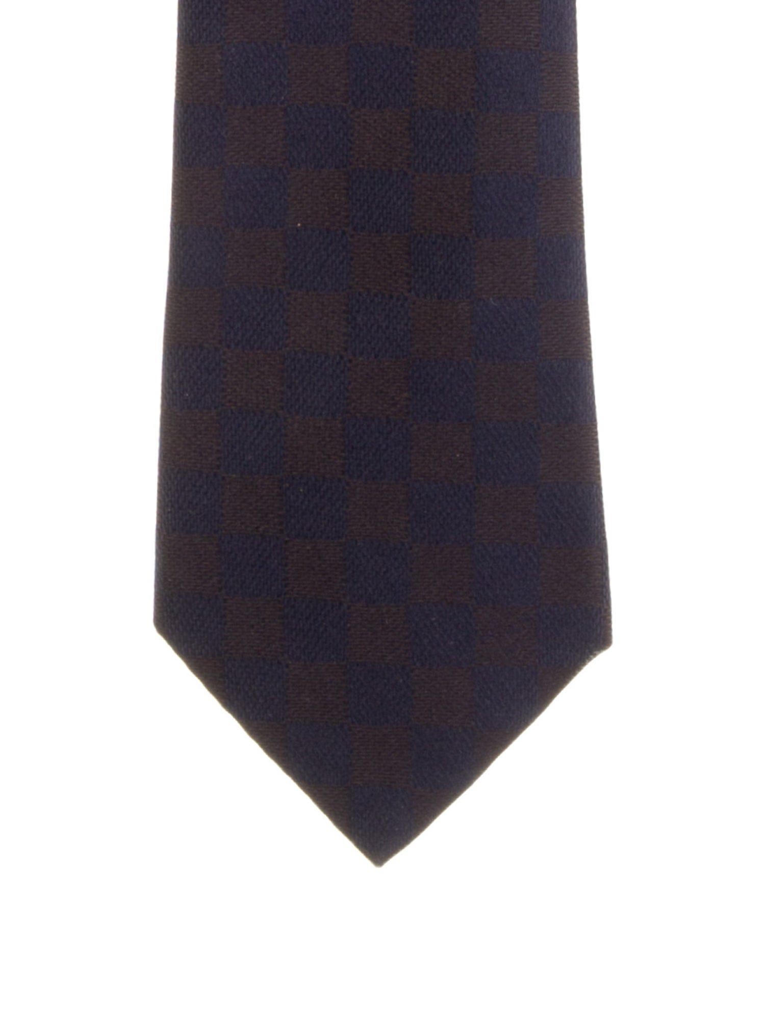 Louis Vuitton Patterned Silk Tie