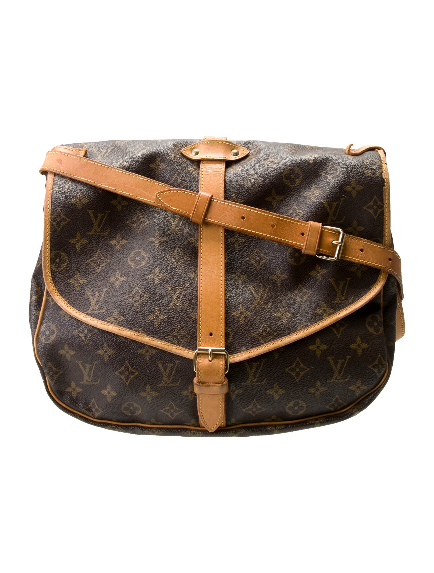 Louis Vuitton LV Monogram Saumur 35