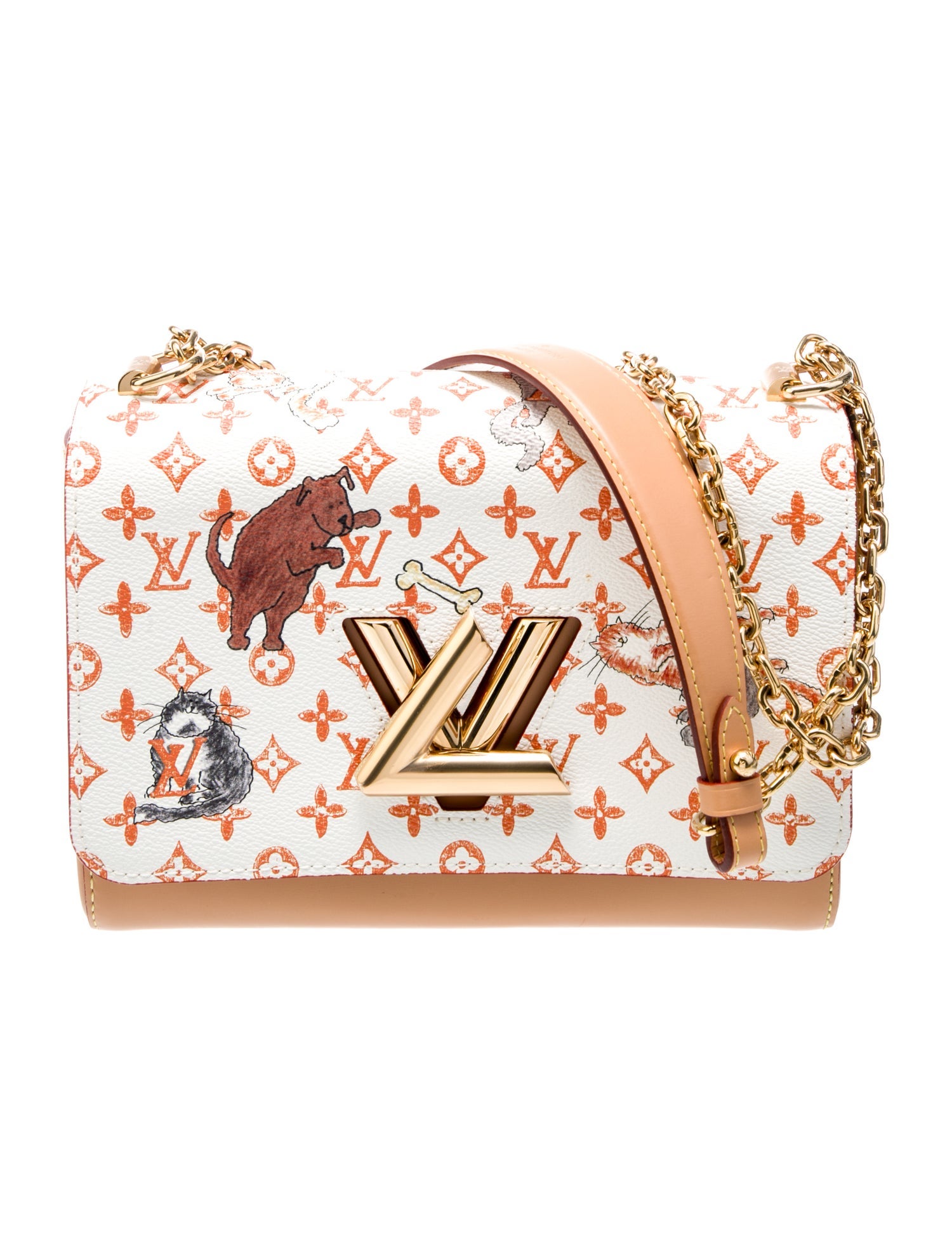 Louis Vuitton LV Monogram Twist MM w/ Tags