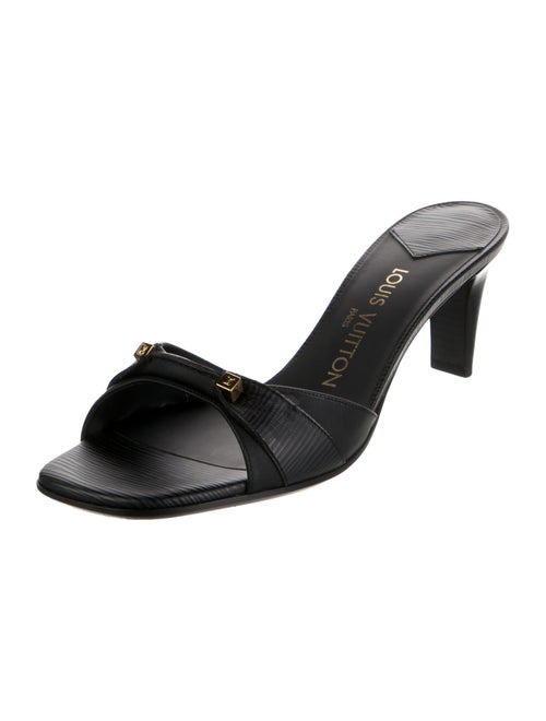Louis Vuitton Leather Slides
